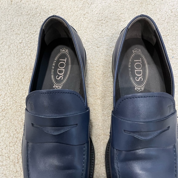 Mens Tods Leather Loafer - Picture 3 of 7
